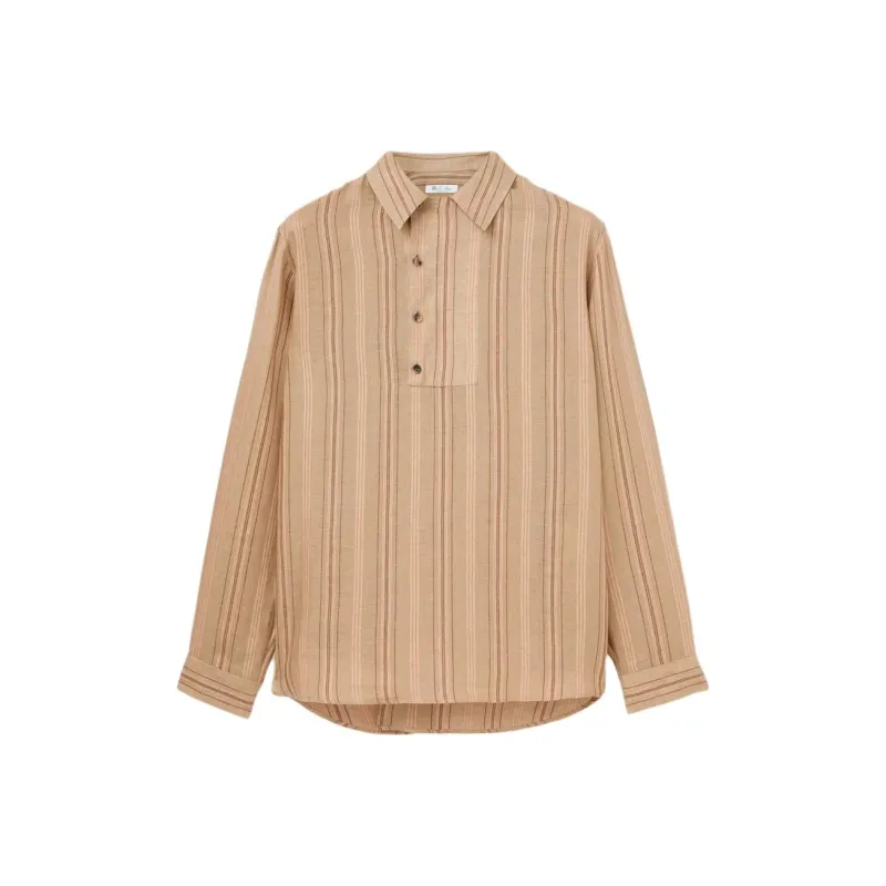 Loro Piana SS24 Shirt Men's Ginseng Light Yellow-0