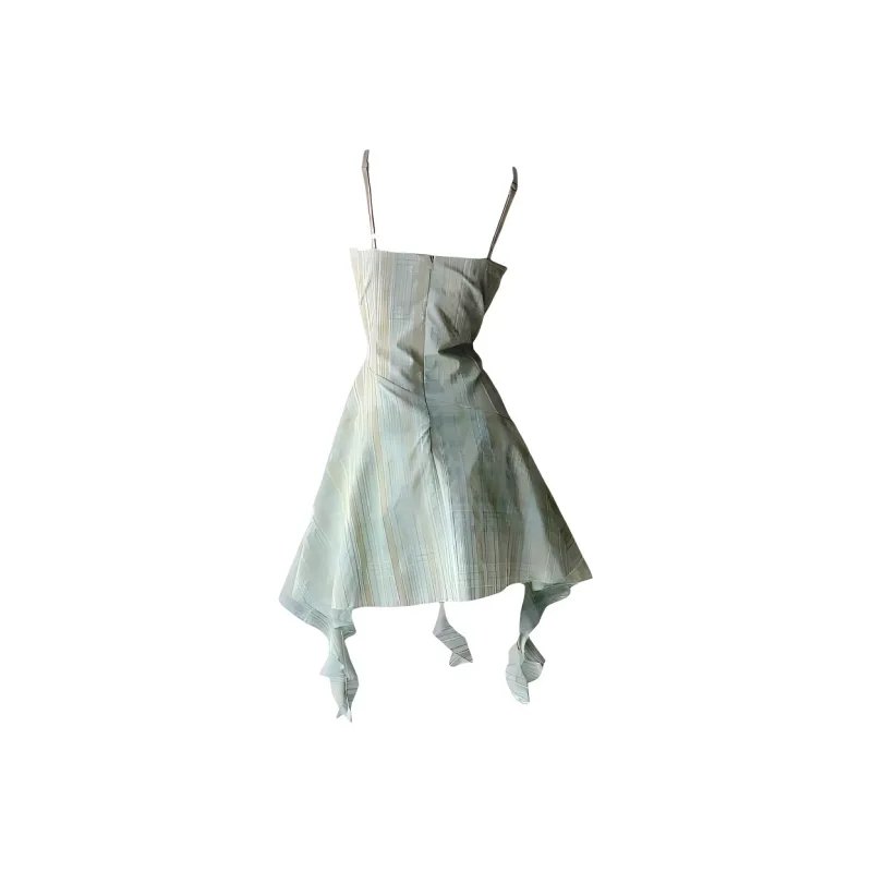 KUNZHUDAXIANG Slip Dress Women's-1