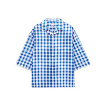 Barbie X ZARA X Barbie Co-brand Shirts Men Blue