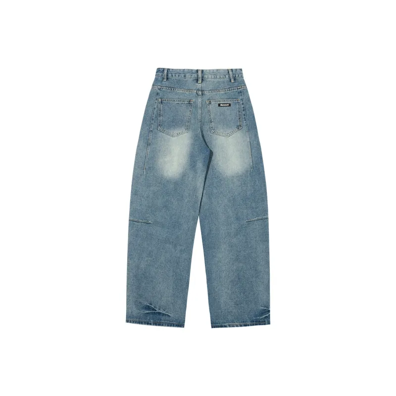 ISaluteU Jeans Unisex Light Blue-1