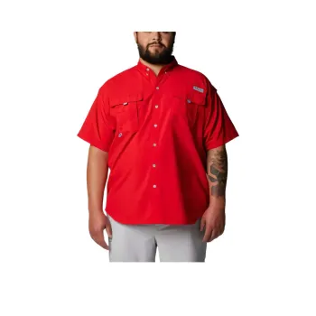 Columbia PFG Bahama 2 Shirt Men's Red