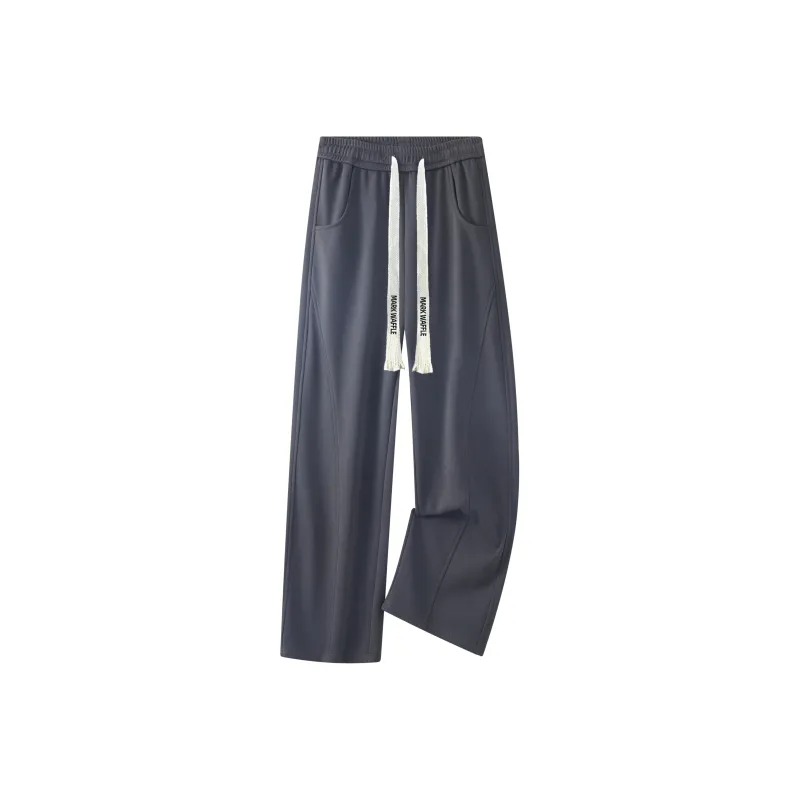 MARK WAFFLE Knitted Sweatpants Unisex-24