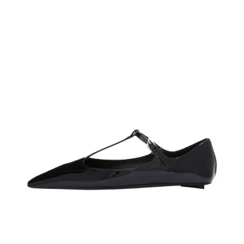 The Attico Buckled Ballerina Flats Women's