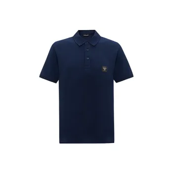 EMPORIO ARMANI SS24 Polo Shirt Men's Navy Blue