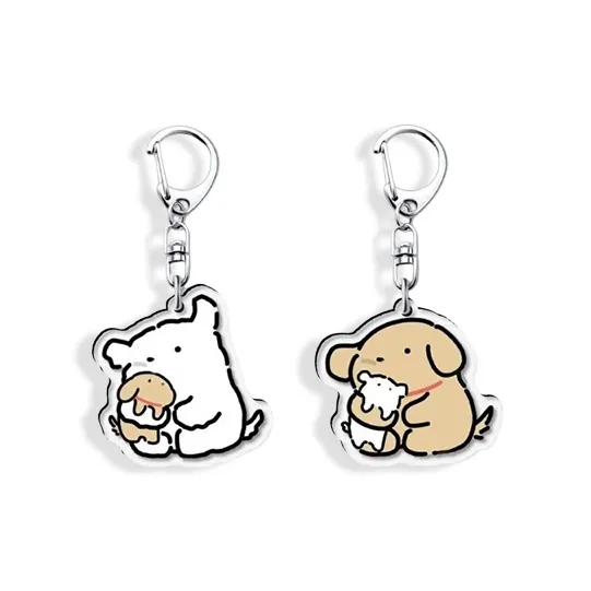 LuluCanaan Acrylic Keychains Unisex-7