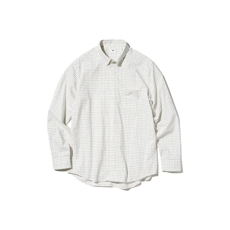 UNIQLO Shirts Men Ivory-0