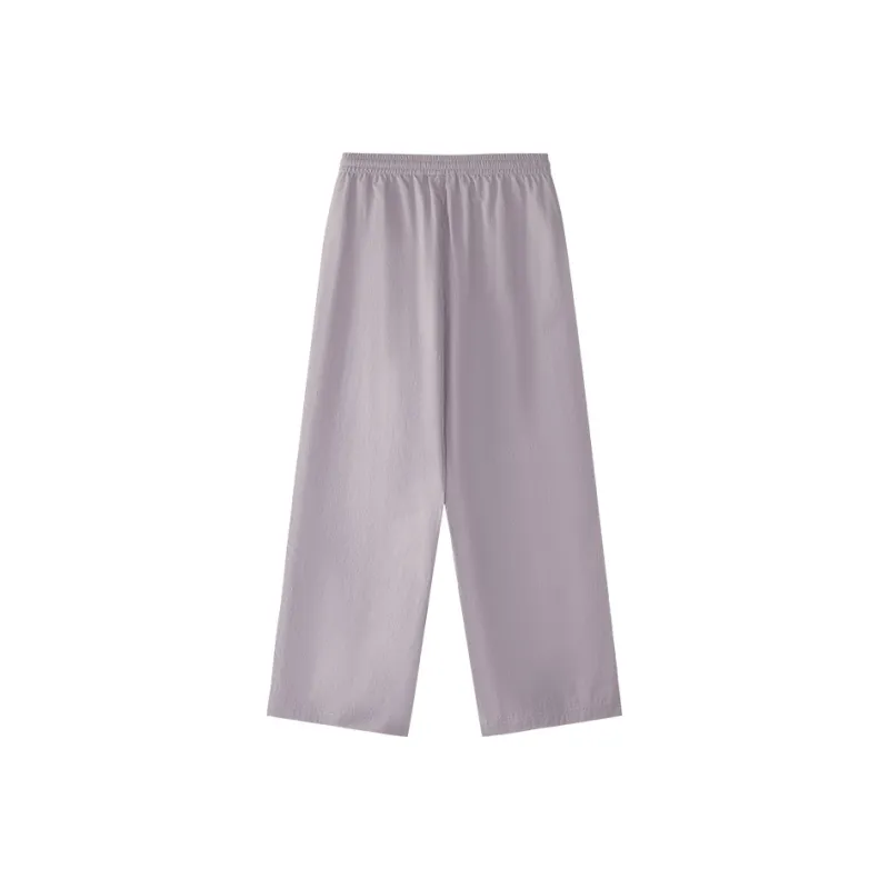 FILA FUSION LIFE Casual Pants Women's Sand Gray Purple PU-1