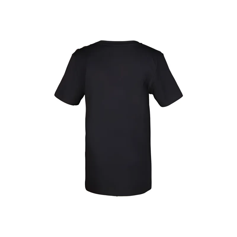 BALMAIN Flocked Logo T-Shirt-1