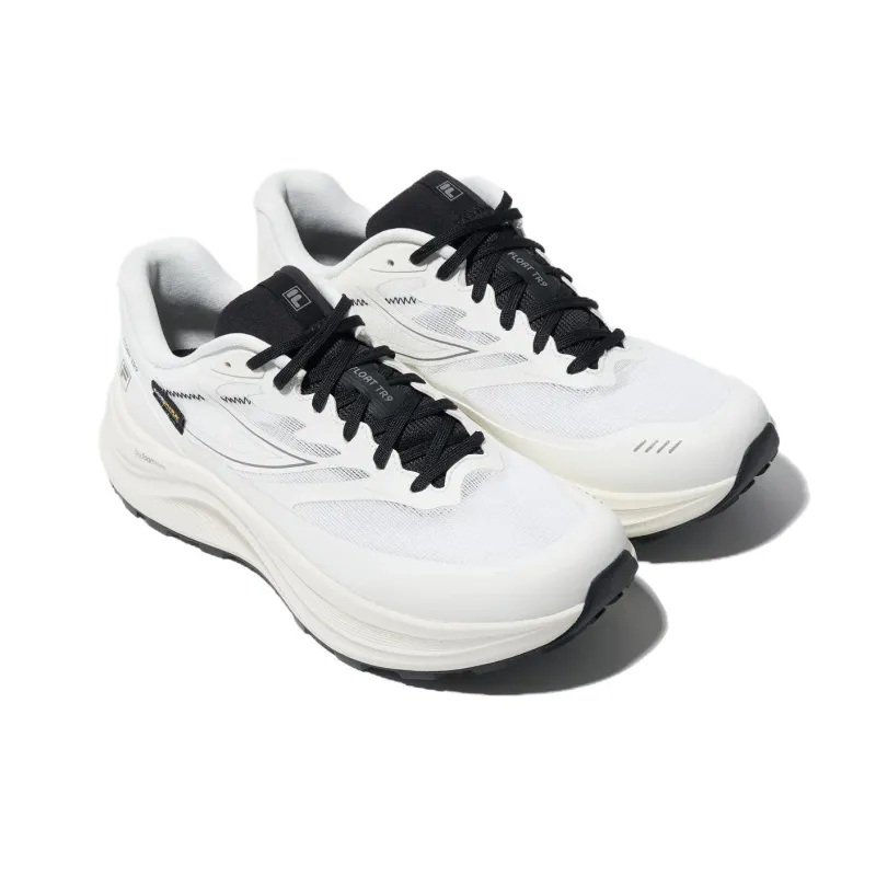 FILA Anti Slip Wear Resistant Low Top Trail Running Shoes Unisex White-3