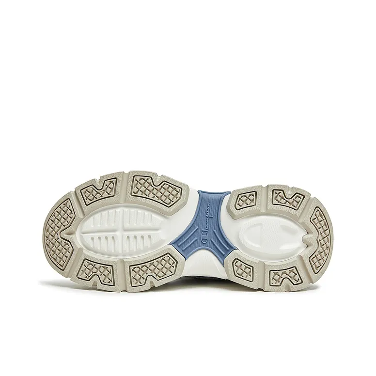 Champion Support Low Top Casual Shoes Women's Macedonian Blue/Milk White-4