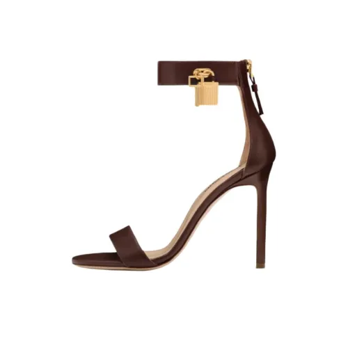 TF One Strap Sandals 10.5cm Women's Brown