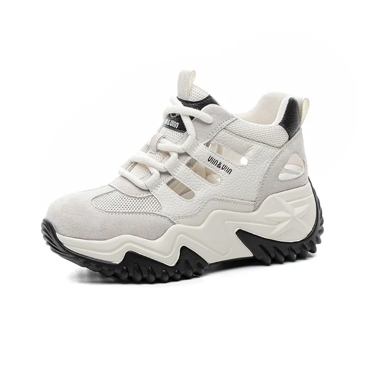 Chibang Lightweight Low Top Chunky Sneakers Women's-10