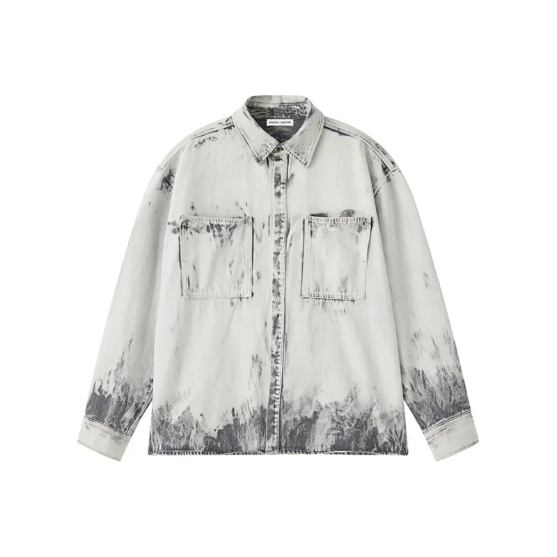 Organic Emotion Shirts Unisex Washed Blue-0