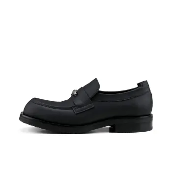 HANQIAORIJI The Abyss Series Square Toe Loafers Unisex