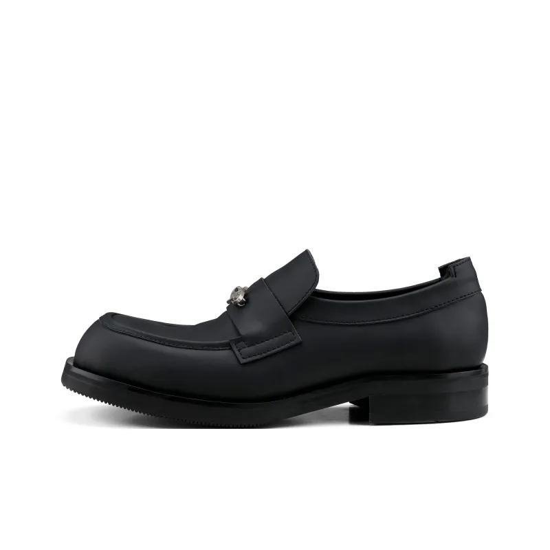 HANQIAORIJI The Abyss Series Square Toe Loafers Unisex-0