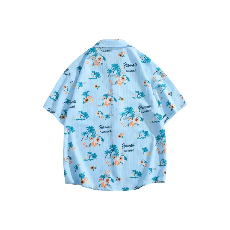 CLOR Shirts Unisex Malaga Blue-1