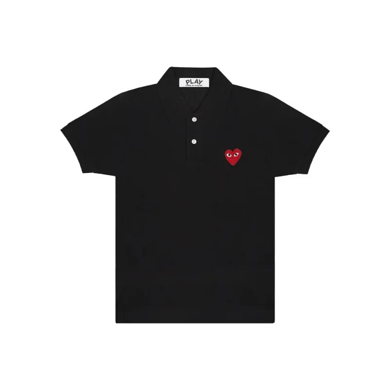 CDG Play Polo Shirt Men's Black-0