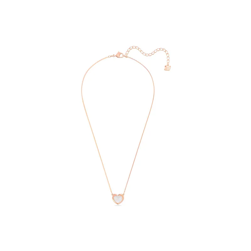Swarovski NAUGHTY Crystal, Rose Gold Tone Plated Necklaces Women's-1