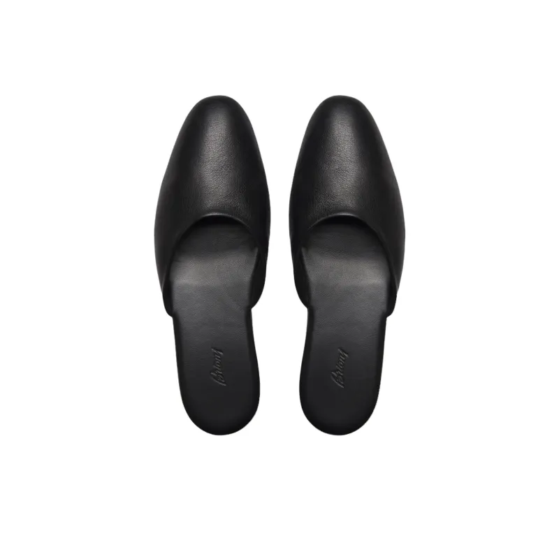 BRIONI Wrap toe Slippers Women's Black-3