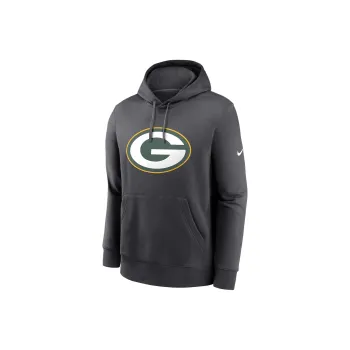 Nike Green Bay Packers Club Logo Men's Nike Nfl Pullover Hoodie