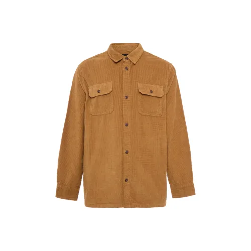 Vans Shirts Men Brown