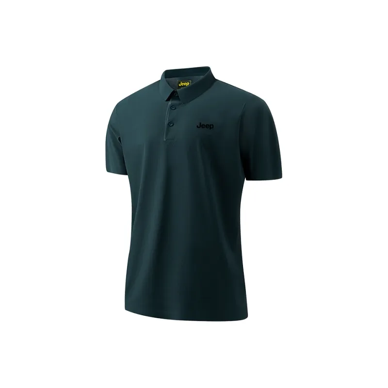 Jeep American Vintage Minimalist Style Polo Shirt Unisex-2