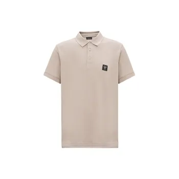 EMPORIO ARMANI SS24 Polo Shirt Men's Pearl Gray