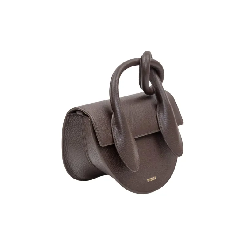 YUZEFI Pretzel Shoulder Bag-2