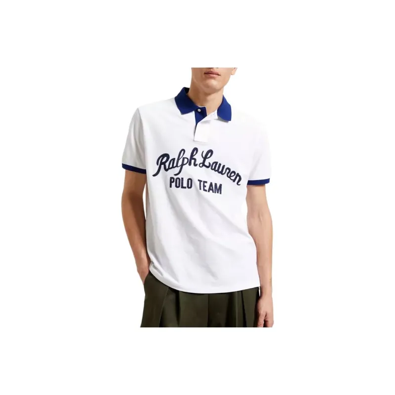 Polo Ralph Lauren Logo print Cotton Polo Shirt-0