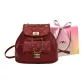 Red without Charm-Shopping Bag
