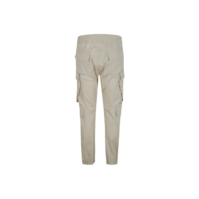RICK OWENS Cotton Cargo Trousers-1
