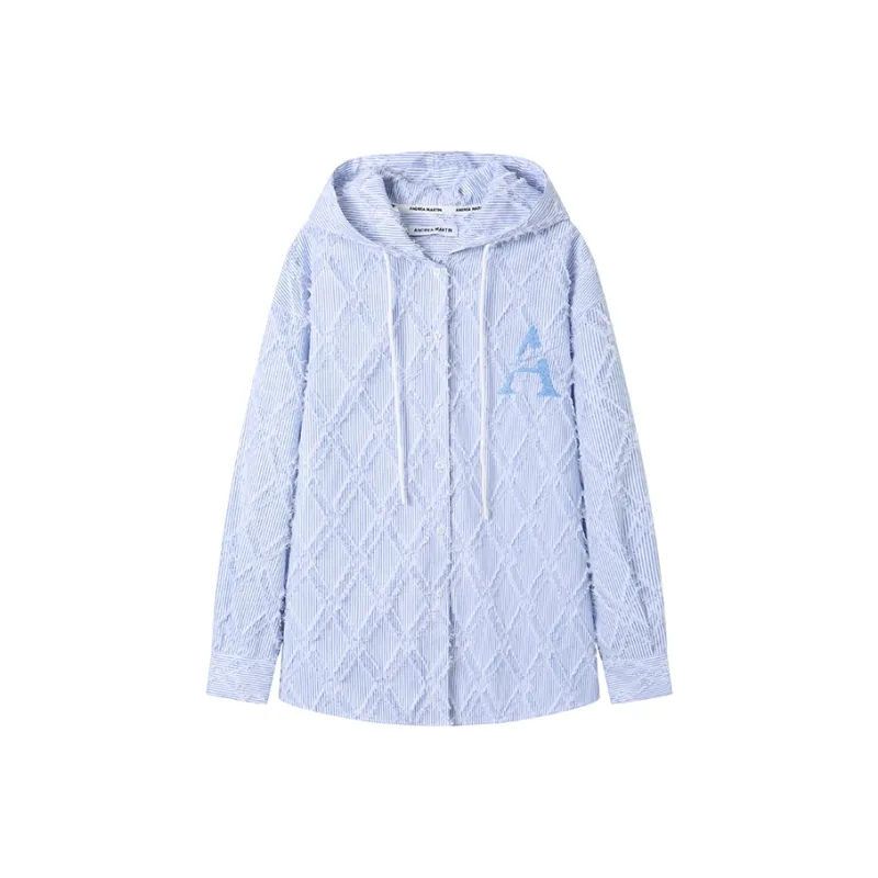 ANDREA MARTIN Shirts Unisex Blue-0