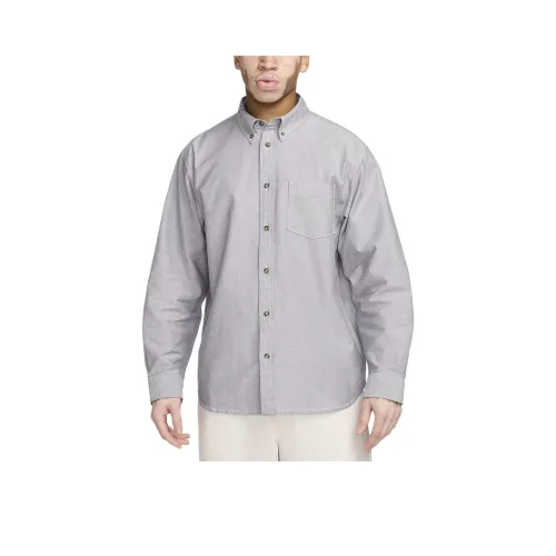 Nike Life Men's Long Sleeve Oxford Button Down Shirt
