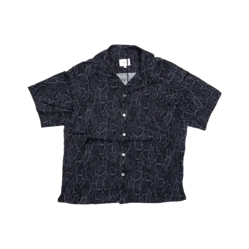 RHUDE Rayon Snake Shirt-0