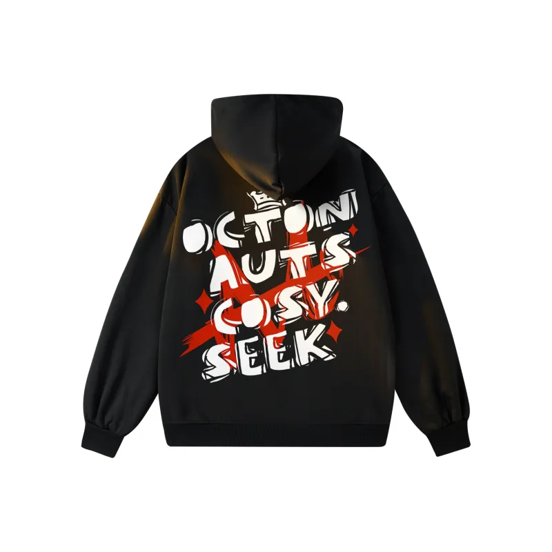 Small Columns Under The Sea Hoodie Unisex-4