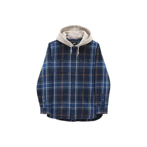 Vans Shirts Men Dark Blue