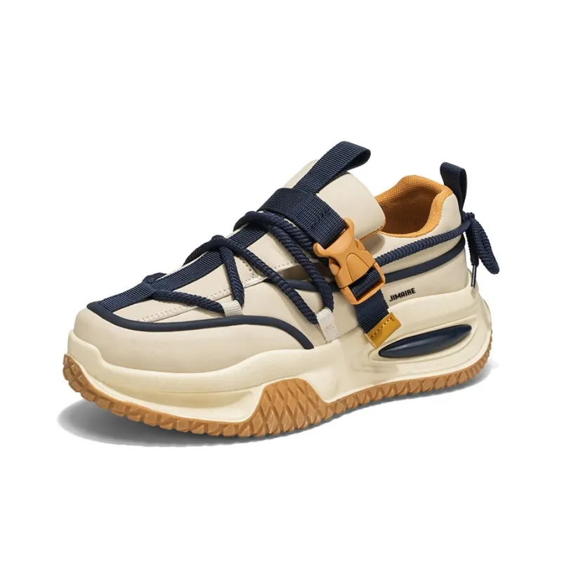 King Jinmai Breathable Low Top Chunky Sneakers Men's-6