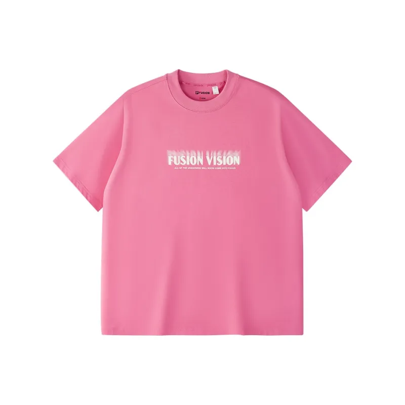 FILA FUSION FILA FUSION X T Shirt Unisex Beauty Red PC-0