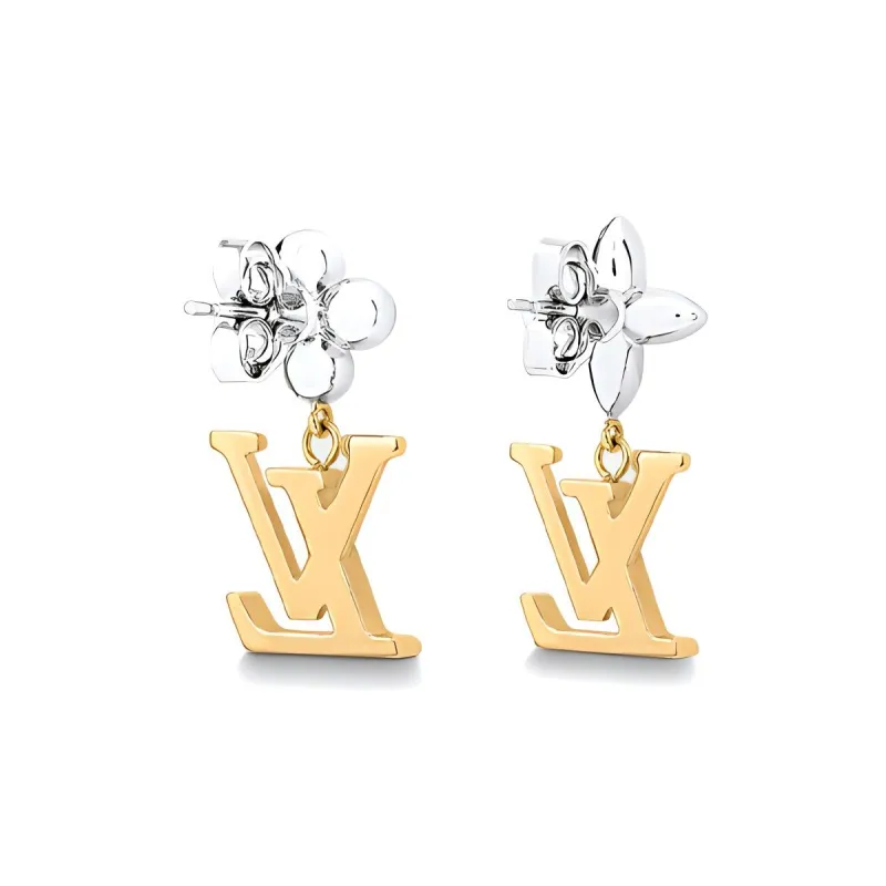 LOUIS VUITTON Lv Iconic Flower Earrings-1