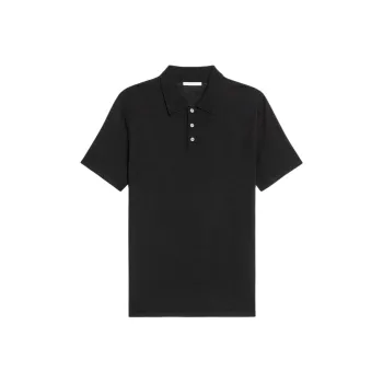 Helmut Lang SS24 Polo Shirt Unisex Black