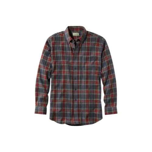 L.L.Bean 그레이 남성 셔츠