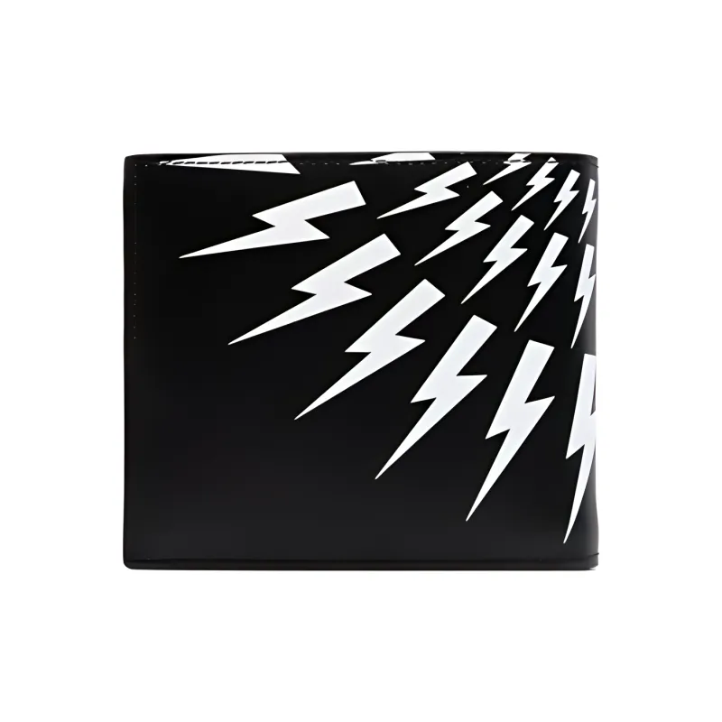 Neil Barrett Logo Printed Bi Fold Wallet-1
