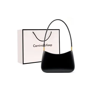 Carnival Keep Cow Leather Baguette Shoulder Bag Regular Women's Multicolor