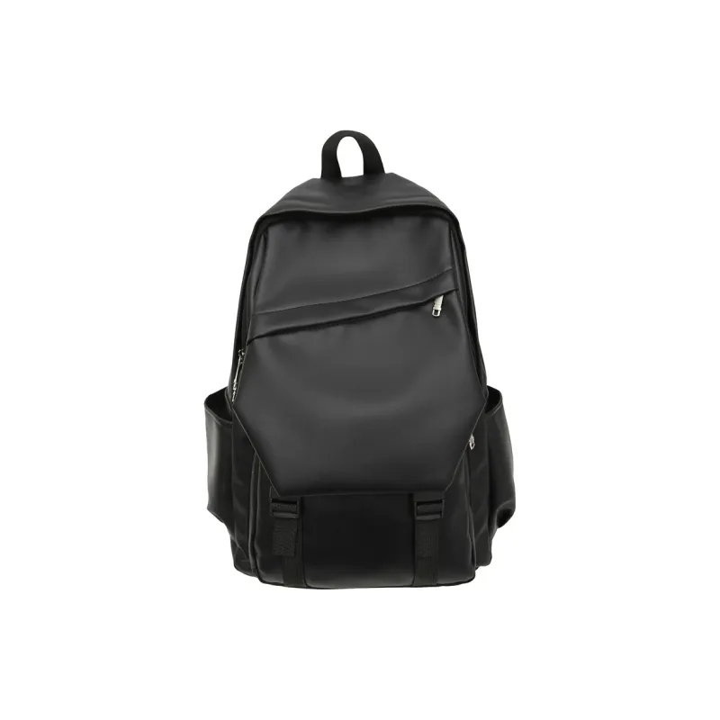 XIANGSU PU Backpack Unisex White/Black/Gray/Brown-6
