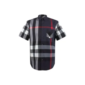 Burberry Shirts Men Navy