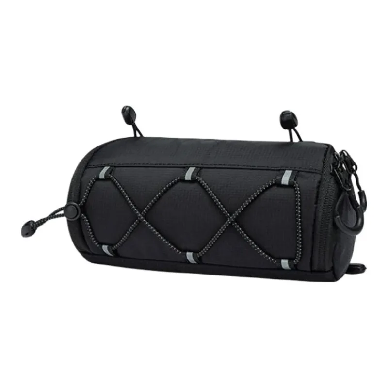 CHAOJIANTA GRC.CC Collaboration Lycra Fabric Cycling Bag Storage Bag Unisex Basic Black-1