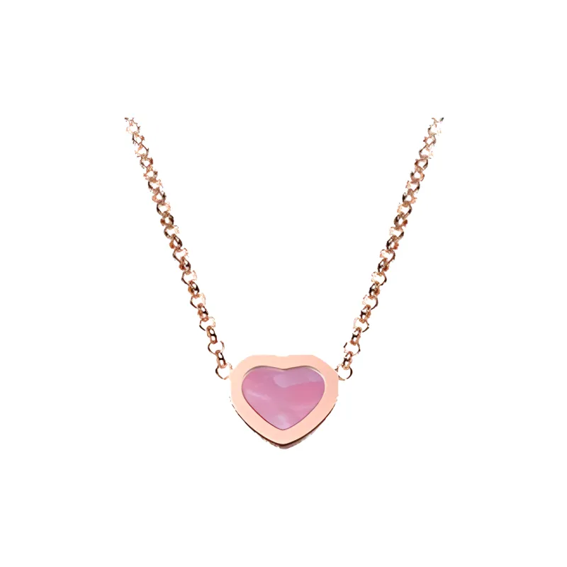 CHOPARD 18K Rose Gold, Mother Of Pearl Necklaces Unisex-0