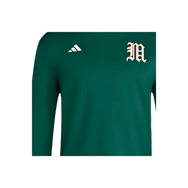 Adidas Free Shipping With AdiClub Miami Dugout Crew Sweater Gender Neutral-2