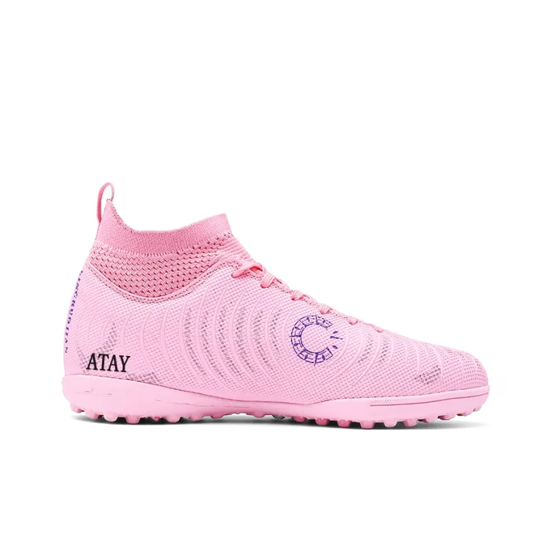 ATAY AG Rubber Short Studs TF Rubber Broken Studs Soft Ground Firm Ground Anti Slip Wear Resistant Soccer Shoes Unisex-6