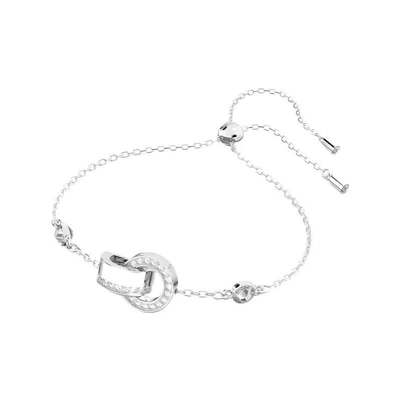 Swarovski Alloy Bracelets Women's Silver-1